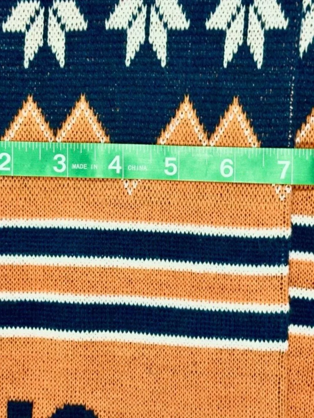 Forever Collectibles Denver Broncos Scarf Snowflakes Fringe Orange and Navy